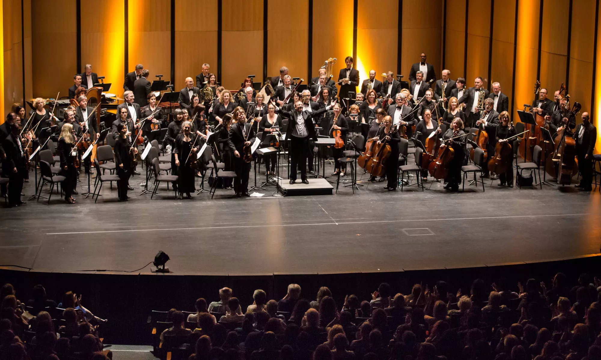 Chicago Philarmonic on the Harris Theater stage