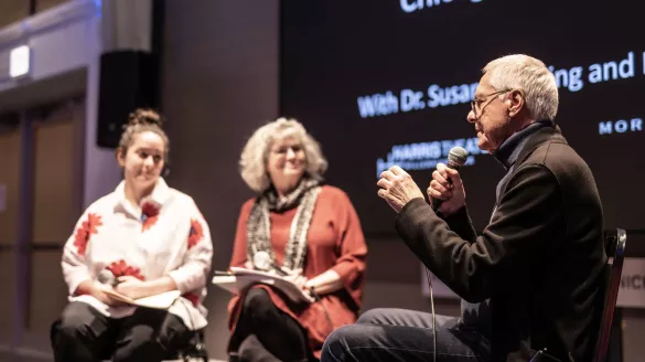 Lizzie Leopold, Susan Manning, and John Neumeier