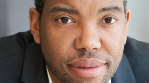 A photo of author and journalist Ta-Nehisi Coates.